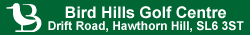 BiBird Hills is set in Berkshire's picturesque countryside with open fairways, plenty of water hazards and well placed bunkers. The par 72 course is carefully designed to provide an enjoyable round of golf for every level of golfer.