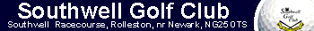 Visist Southwell Golf Club
