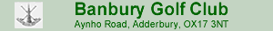 Visit Banbury Golf Club